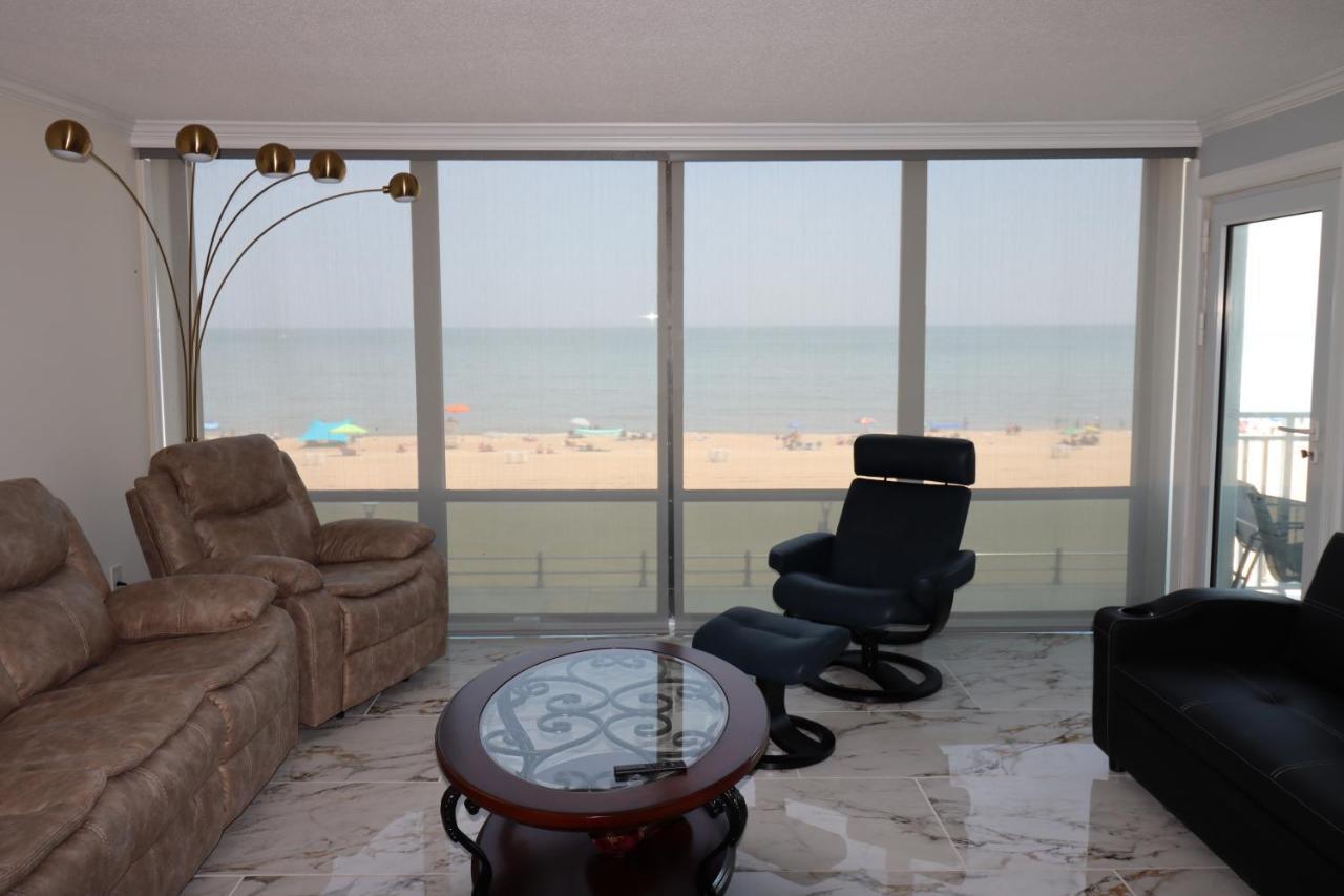 Oceanfront Beach, Sky, & Dolphins *